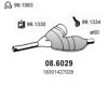 BMW 18101436534 Middle Silencer